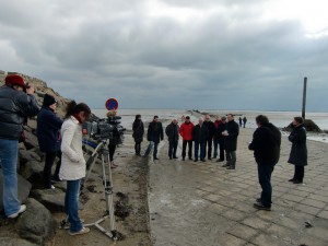 conférence de presse sur le Gois